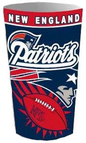 New England Patriots Wastebasket