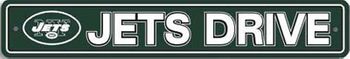 New York Jets Plastic Street Sign