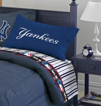 NEW YORK Yankees Bedding : Yankees Bedding, Sports Team Bedding,Kids ...