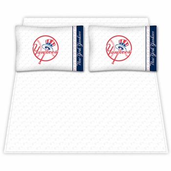  New York Yankees MLB Baseball Sidelines Bedding