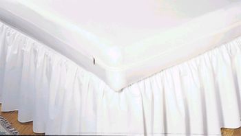 Night Watch Vinyl Full XL Fitted Mattress Cover