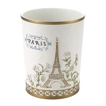 Paris Botanique Waste Basket By Avanti Linens
