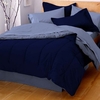 Martex Pipeline Solid Color Reversible Comforters 