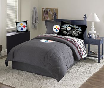 Pittsburgh Steelers Denim Bedding, Slumber Bag, Room Decor
