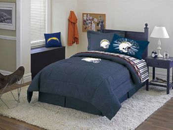 San Diego Chargers Denim Bedding Accessories