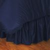 Sidelines New York Yankees Twin Bed Skirt-Navy