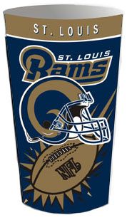 St. Louis Rams Wastebasket