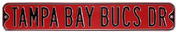 Tampa Bay Bucs Dr Steel Street Sign