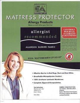 Waterproof Mattress Protector-Zippered-King Size