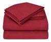 Winter Nights Flannel Sheet Set- 10 Solid Colors- 100% Cotton