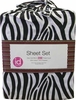 Zebra Print Pillowcases 200 Thread Count