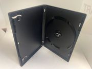 100 PCS 14MM SINGLE DVD CASE BLACK, MACHINE GRADE, ITEM NO. PSD12NEW