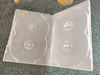 14MM QUAD MULTI-4 DVD CASE FROSTY CLEAR OVERLAPPING HUB, XZ-FC, 100PCS 14MM QUAD MULTI-4 DVD CASE FROSTY CLEAR OVERLAPPING HUB, XZ-FC, 100PCS