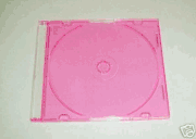 5.2MM SLIM CASE W PINK TRAY, PSC16PINK,100 PCS, ON SALE!