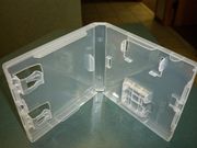 50 NEW ORIGINAL NINTENDO DS GAME CASE W/GAME BOY ADVANCE, W/OUTER SLEEVE, CLEAR JK01