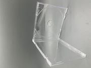 100 PCS SINGLE 10.4MM STANDARD CD JEWEL CASE W/CLEAR TRAY, ASSEMBLED,CDSC-A-1