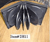 HIGH QUALITY MULTI-11 BLACK DVD CASE, 1.5" SPINE, VIRGIN MATERIAL,25 PCS/CS, DH11 SALE!