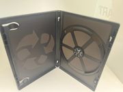 ORIGINAL VIVA ECO-BOX 14MM SINGLE DVD CASE NO LOGO, MACHINE GRADE, BLACK, 100PCS/CS 