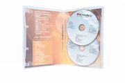 SCANAVO 14MM DOUBLE DVD CASE, SUPER CLEAR, OVERLAPPING HUB DVD2ONET.14MM,100PCS