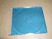 5.2MM SLIM CD CASE W/BLUE TRAY, PSC16BLUE, 200 PCS/CASE