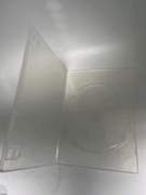 ESCANAVO 7MM SLIM DVD CASE SUPER CLEAR DVDLIGHTT-CLP, 108/CAS