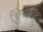 CD CLAMSHELL CASE/ CSHELL, CLEAR, 400 PCS , C-SHELL-C-YY