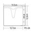 PS003 SINGLE CD BINDING SLEEVE W/NON-WOVEN FABRIC LINER, 100 PCS