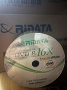 RIDATA DVD-R WHITE INKJET HUB PRINT, 16X, 47GB, DRD-4716RDIW50n2, 200/CS