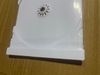 SINGLE CD TRAY, WHITE ,GLOSSY FRONT& BACK,  MACHINE GRADE, TOP QUALITY,LZ01PK CDA, 200 PCS/CS
