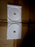 SINGLE CD TRAY, WHITE ,GLOSSY FRONT& BACK,  MACHINE GRADE, TOP QUALITY,LZ01PK CDA, 200 PCS/CS