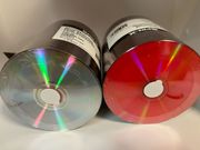 Spin-X CD-R, RED THERMAL PRINT, DIAMOND BACK, 48X, 80MIN,46113675/80R48D-RTH100B/100PCS	