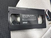 T-105 VHS PRE-RECORDED MOVIE VHS TAPE, OUTER ARTWORK, 50/CS