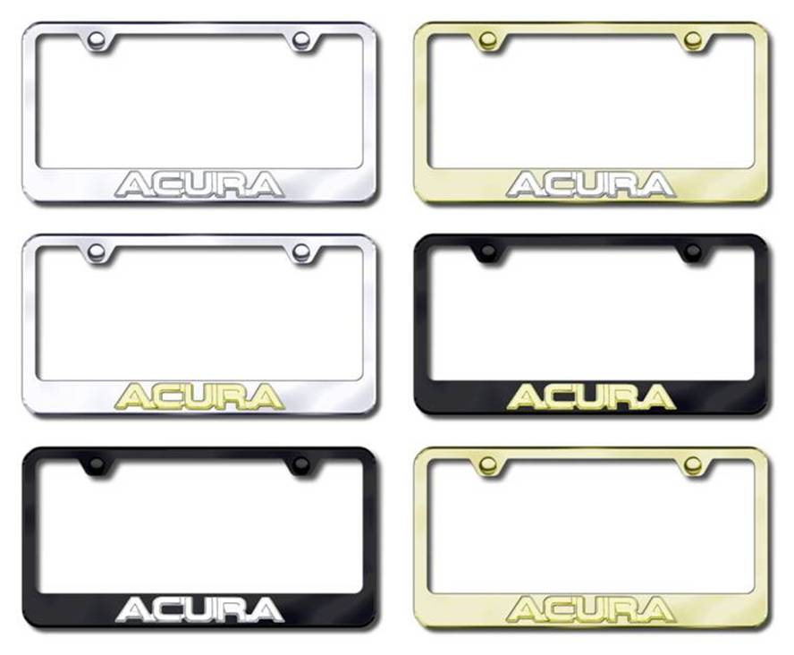 Acura 3D License Plate Frame