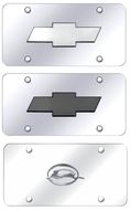 Chevrolet License Plate Logo Tag