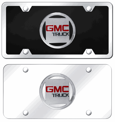 GMC License Plate - Logo Tag