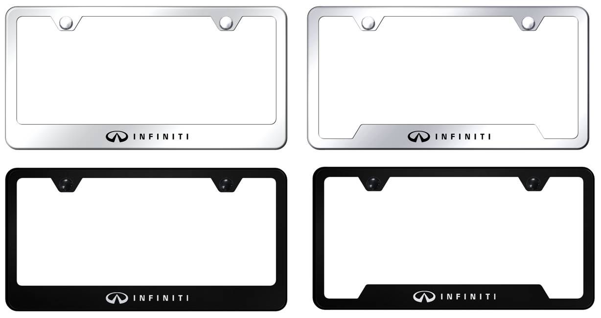 Infiniti License Plate Frames