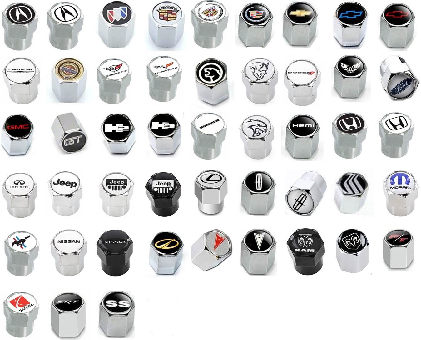 Logo Valve Stem Caps