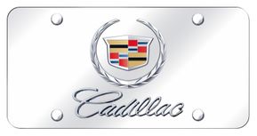 Cadillac License Plates - Vanity Logo Tags - ALL STYLES Cadillac License Plates - Vanity Logo Tags - ALL STYLES