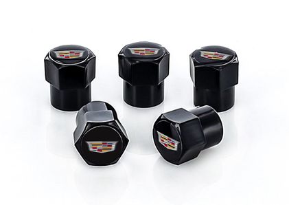 Cadillac Newest Logo Valve Stem Logo Caps - All Vehicles