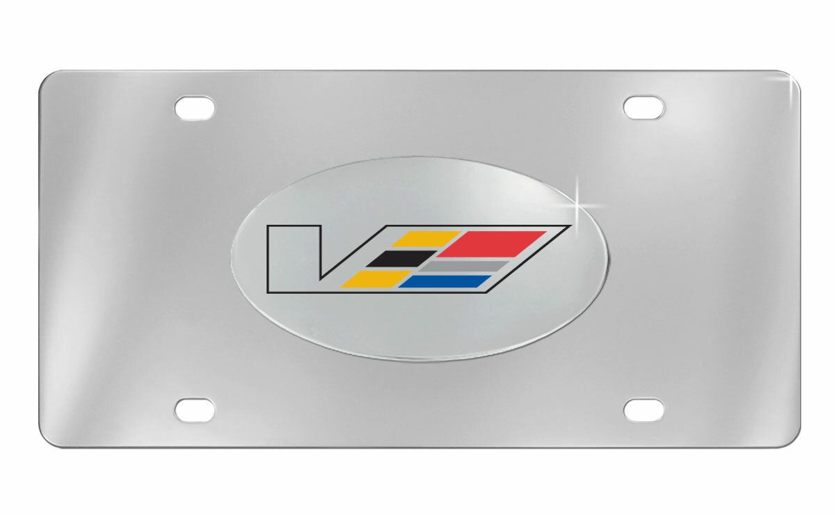 Cadillac V Series License Plate Cadillac License Plates Vanity Logo