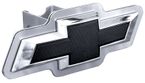 Chevy Hitch Cover - Tow Plug - Black Bowtie