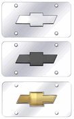 Chevy Logo License Plates (Vanity Tags)
