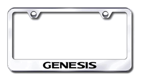 Genesis License Plate Frames (Tag Holders)