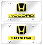 Honda Logo and Name License Plates (Vanity Logo Tags) Honda Logo and Name License Plates (Vanity Logo Tags)