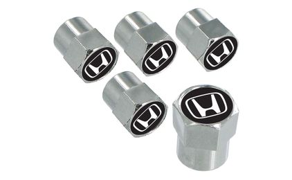 4Pcs Metal Tire Valve Cap Car Tyre Air Stems Cover Accessories For Honda Civic FIT Accord Prelude CRV 5th City CRZ CRX Jazz HRV - 34