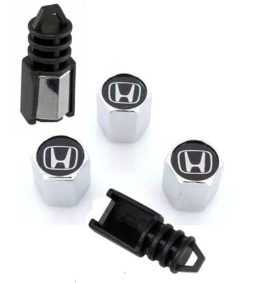 Honda Valve Stem Caps - Theft Deterrent Honda Valve Stem Caps - Theft Deterrent