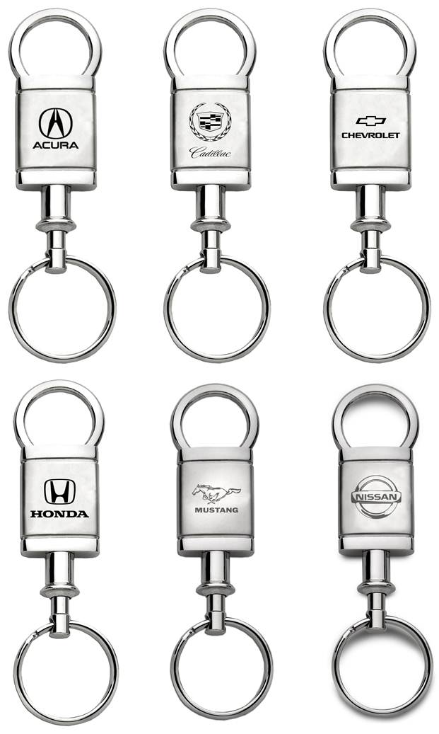 Valet Style Automotive Key Ring KEY CHAINS