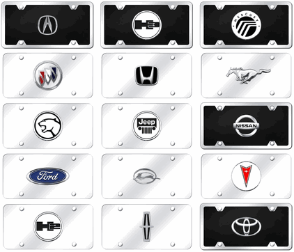 Logo License Plates Logo License Plates
