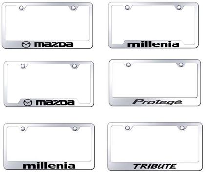 Mazda  License Plate Frames - Tag Holders