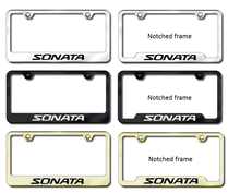 Sonata License Frames (tag holders) Sonata License Frames (tag holders)